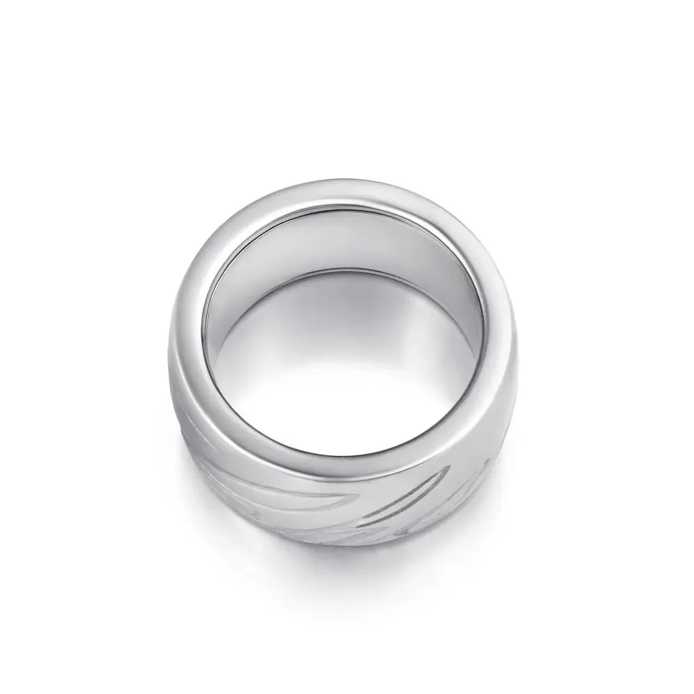 Chopard Chopardissimo 18kt White Gold Spinning Band